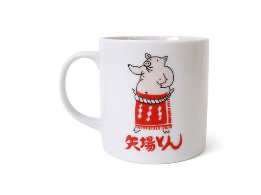 個性豊かなぶーちゃん柄が楽しい!マグカップ(C)
