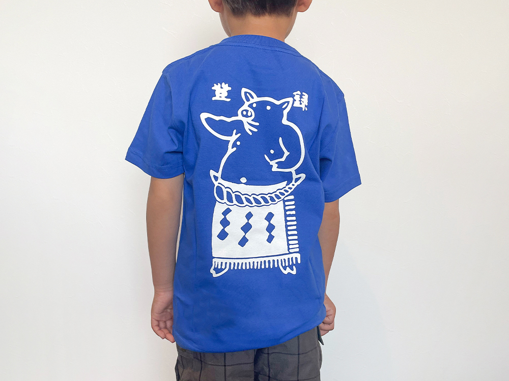 キッズTシャツ(ブルー) | カタログ - 矢場とんショッピング