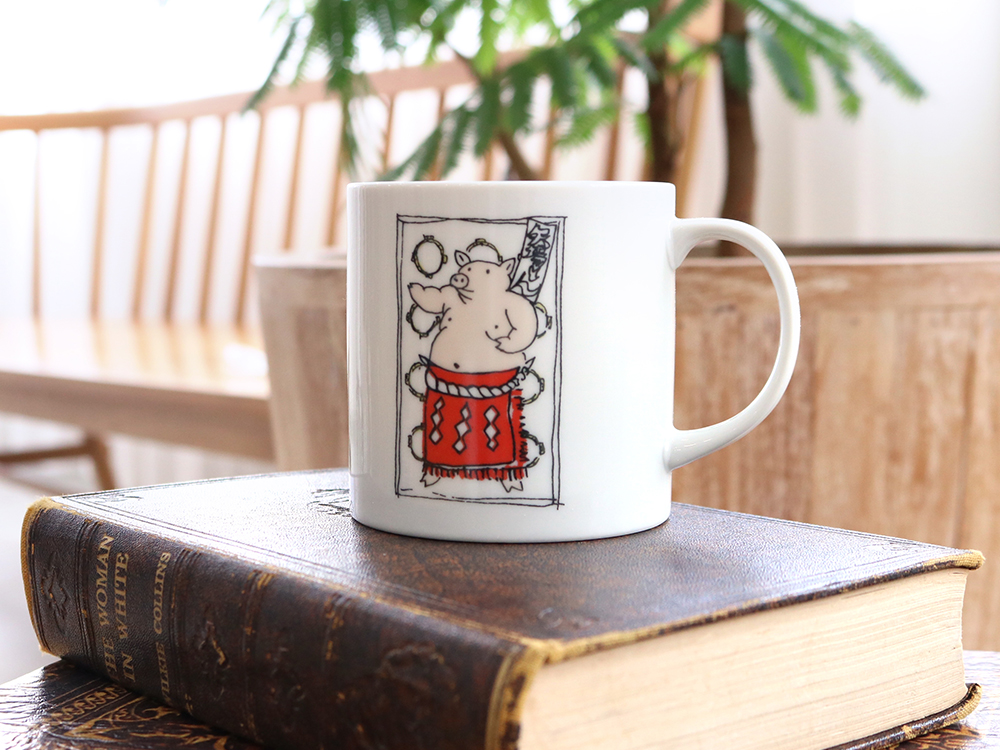 個性豊かなぶーちゃん柄が楽しい！マグカップ(C) | カタログ - 矢場と