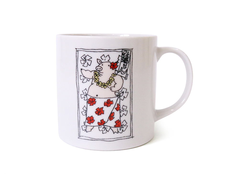 個性豊かなぶーちゃん柄が楽しい！マグカップ(E) | カタログ - 矢場と