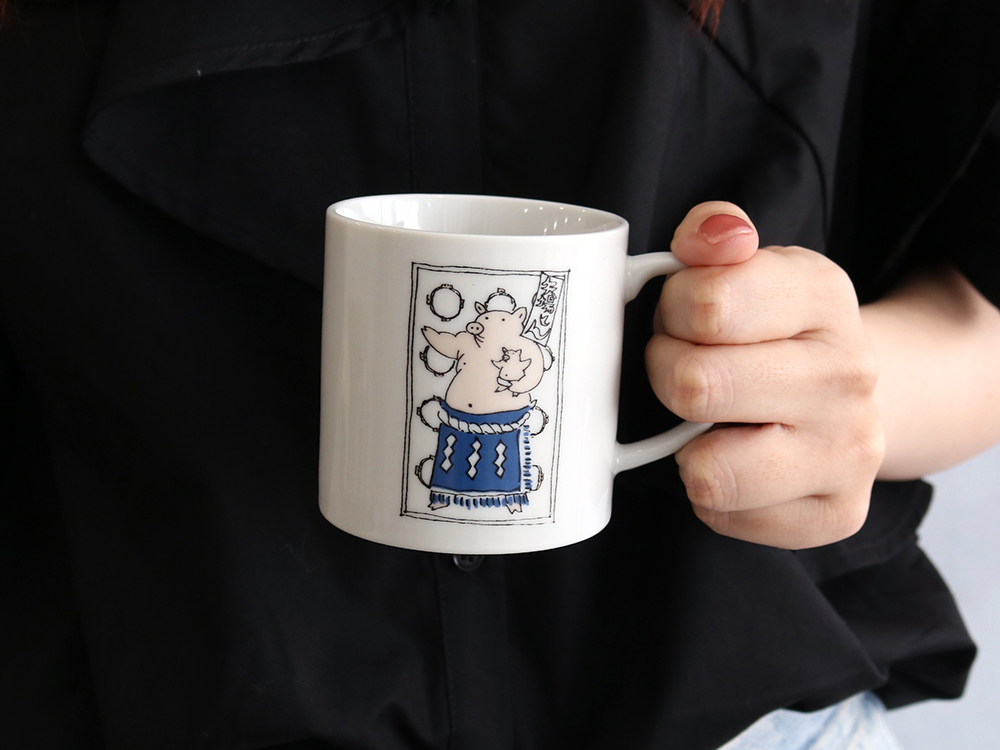 個性豊かなぶーちゃん柄が楽しい！マグカップ(H) | カタログ - 矢場と