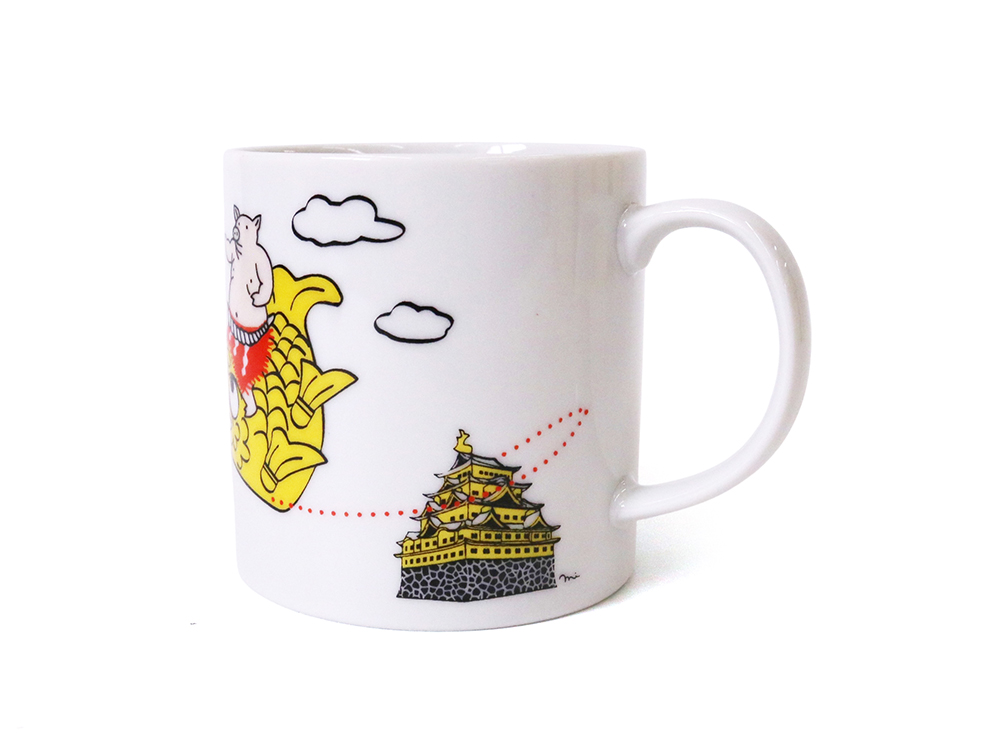 個性豊かなぶーちゃん柄が楽しい！マグカップ(K) | カタログ - 矢場と